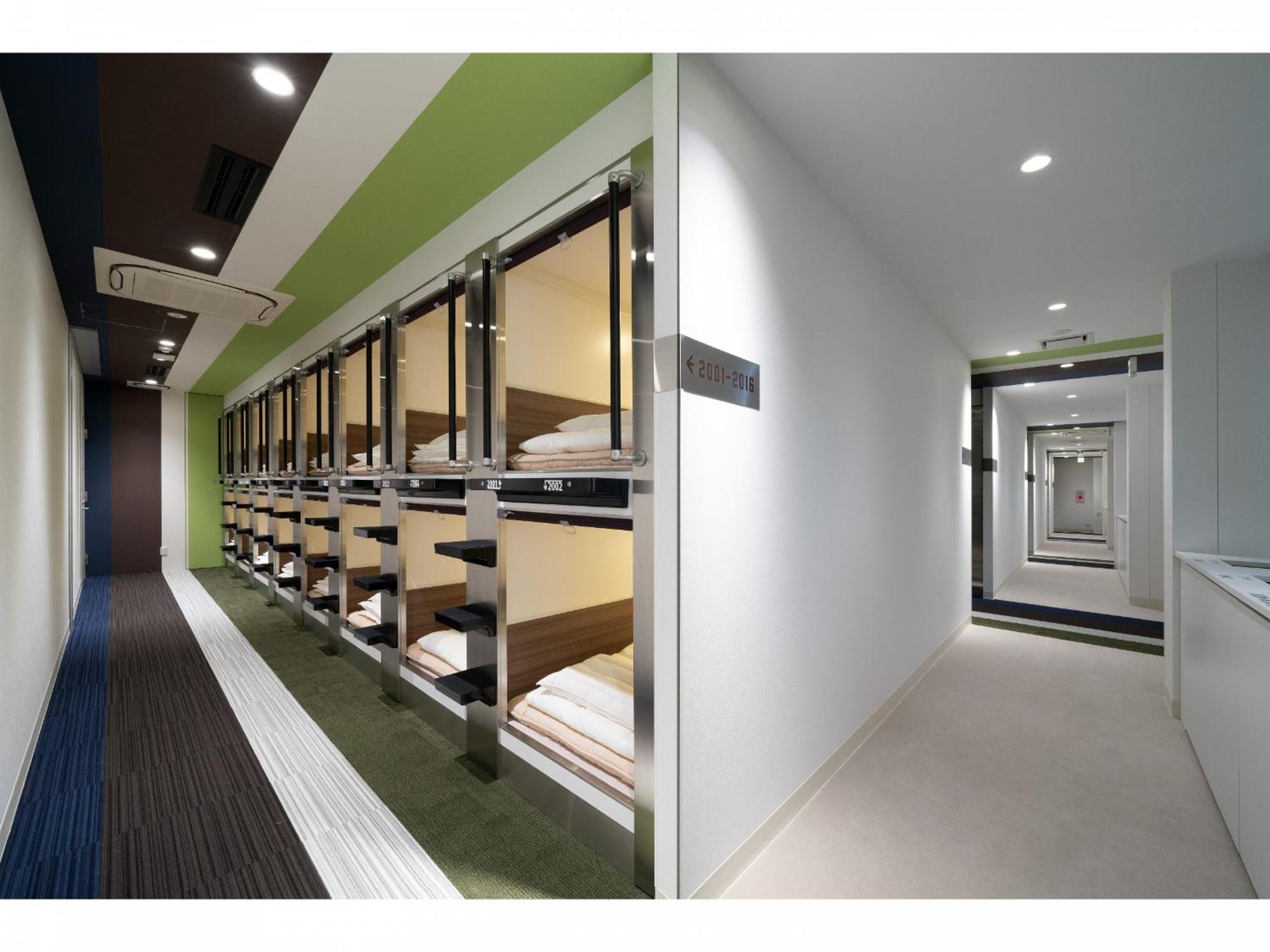 Capsule Hotel J Garden Shin-Ósaka Exteriér fotografie